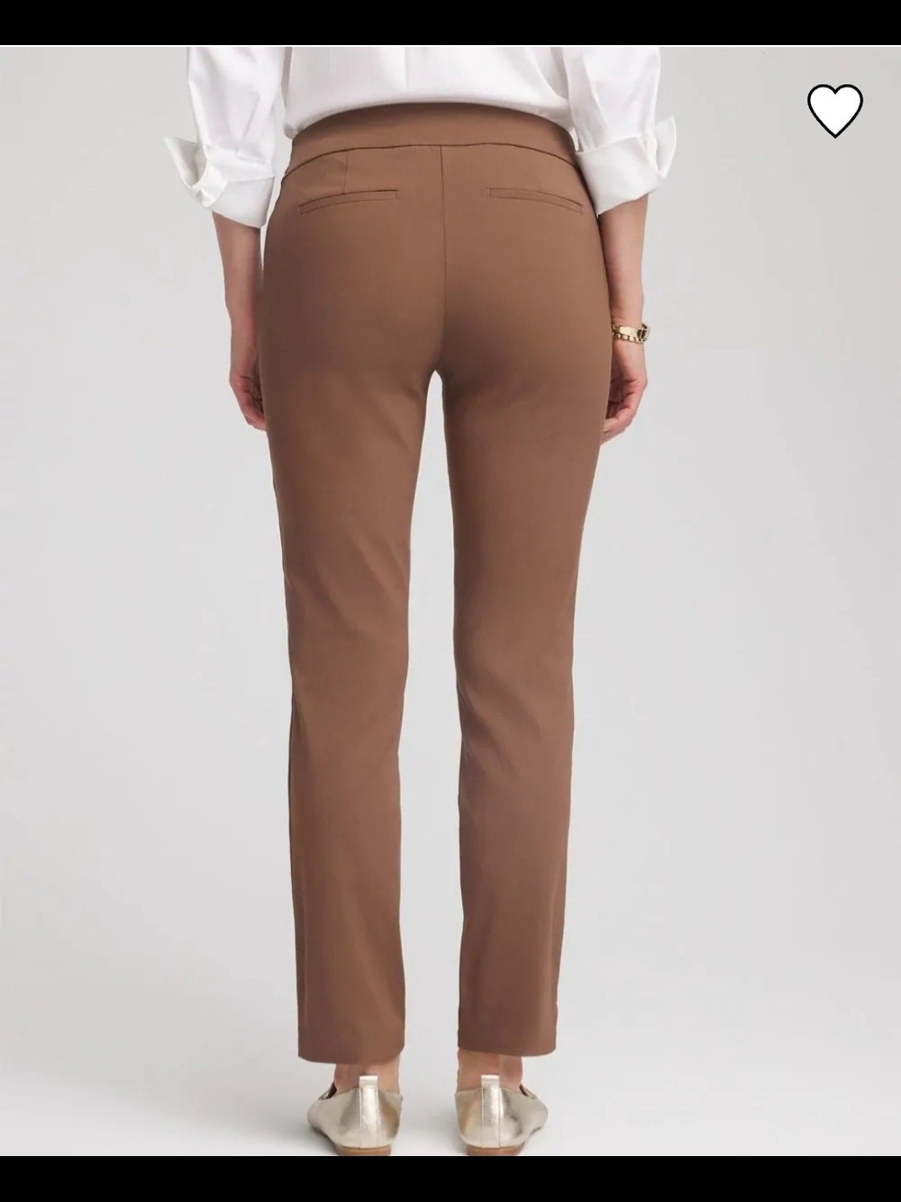 Chico's Slim Ankle Pants Brigitte Slim leg - Picture 3 of 5